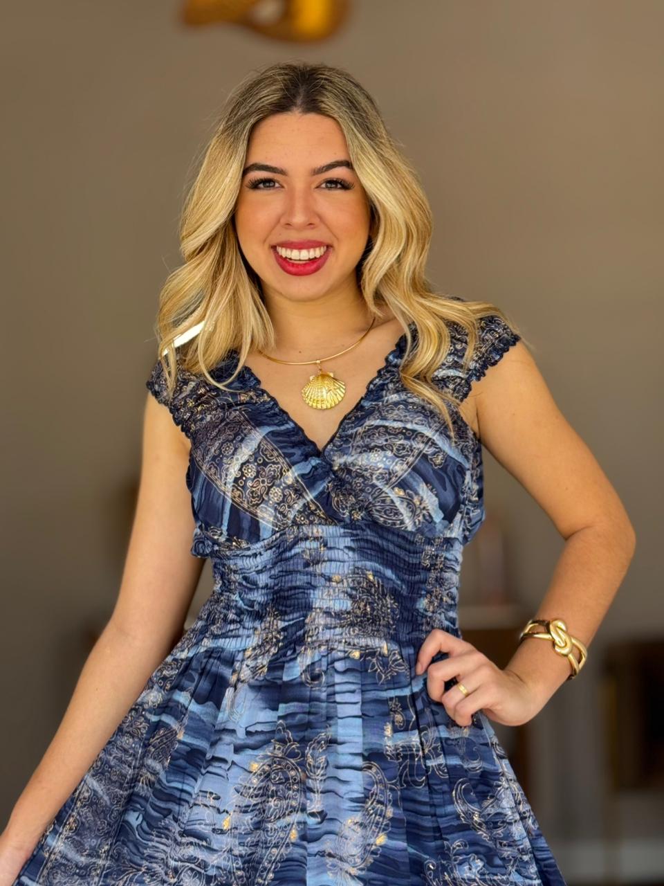 Vestido Indiano Ciganinha