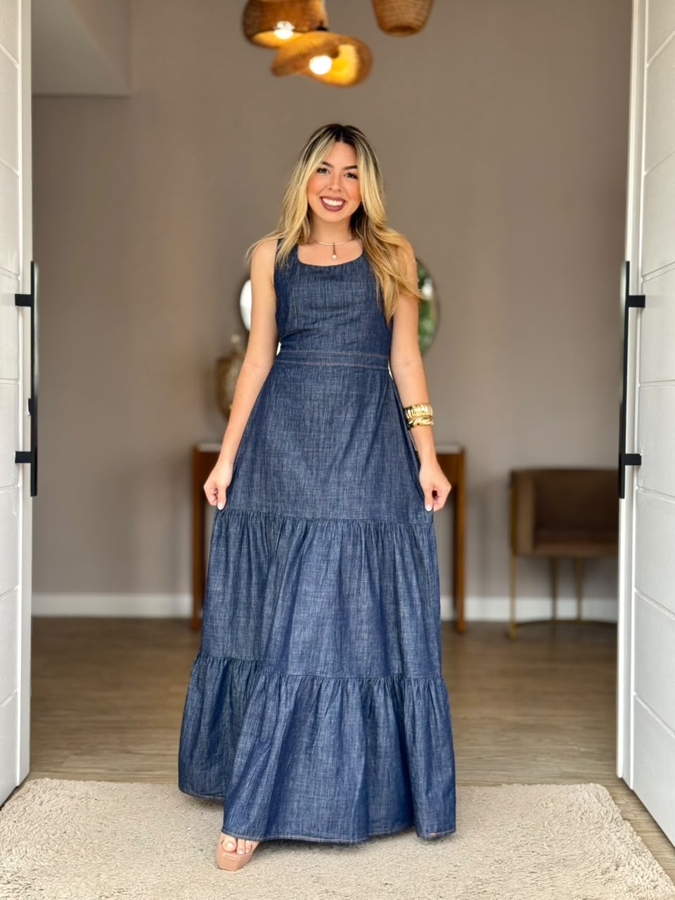 Vestido Jeans Três Marias