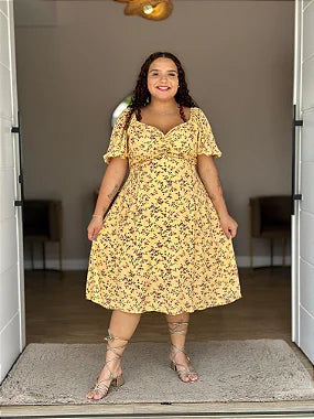 Vestido Floral Curto