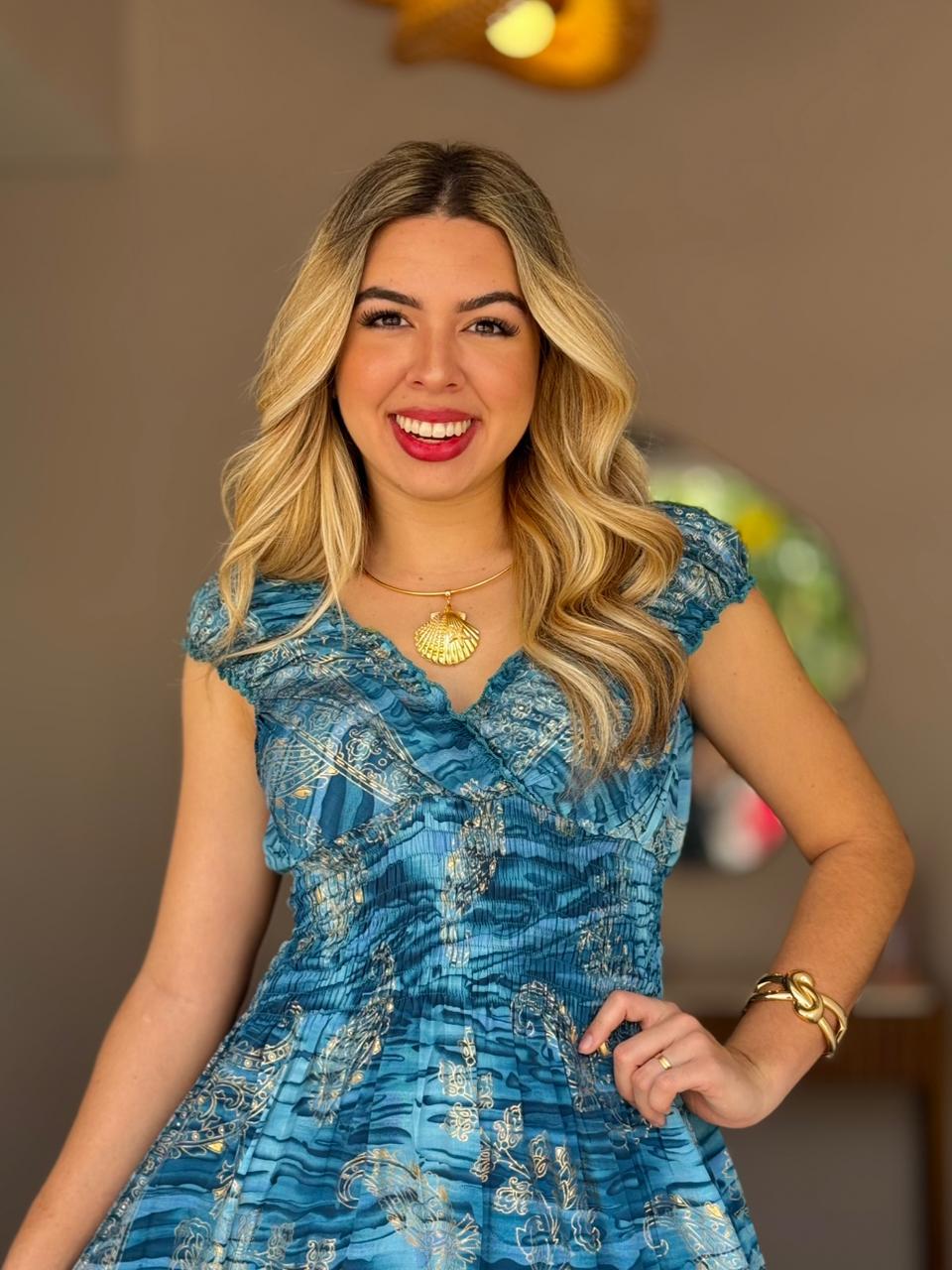 Vestido Indiano Ciganinha