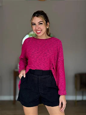 Shorts Veludo Cotelê