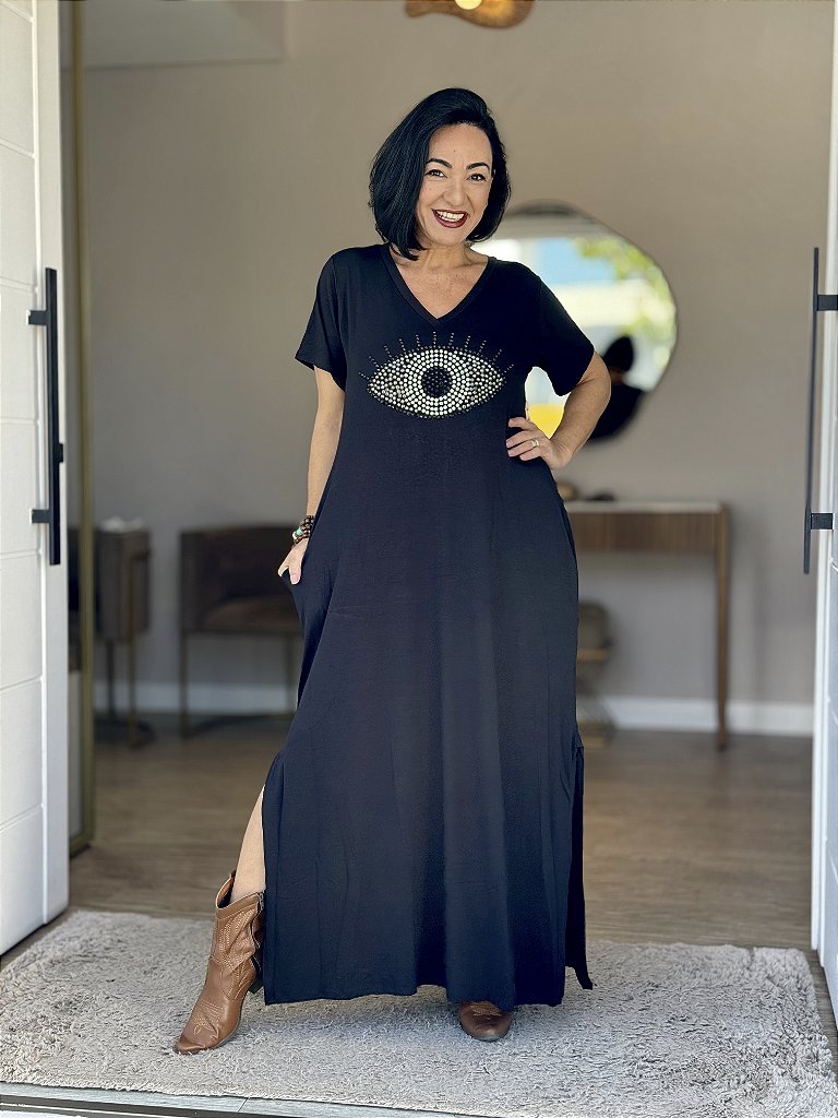 Vestido Olho Grego