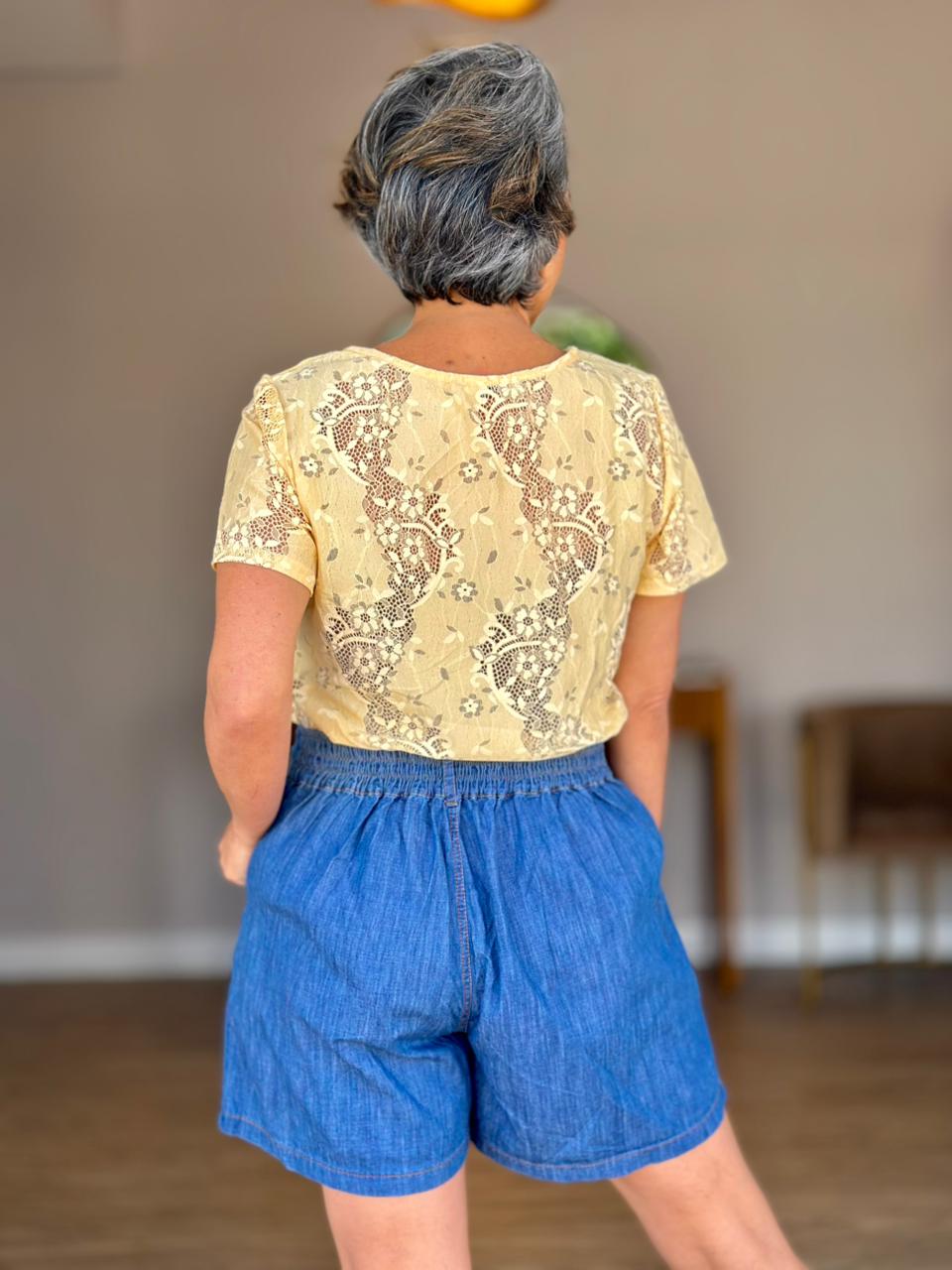Bermuda Jeans Sarjada
