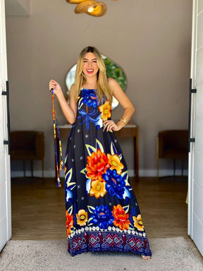 Vestido Floratta Trapézio