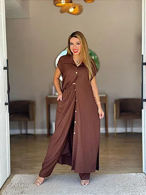 Conjunto Chemise + Calça