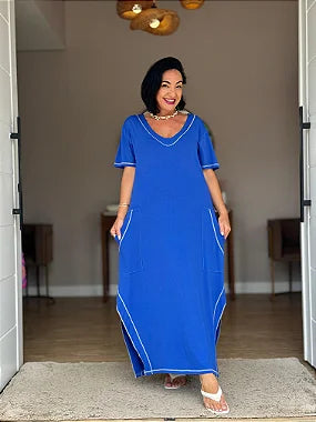 Vestido Pesponto
