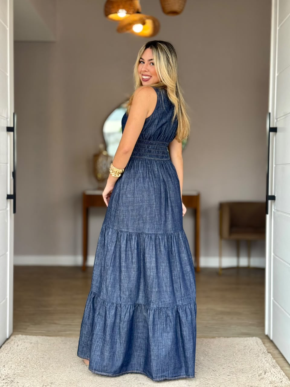 Vestido Jeans Três Marias