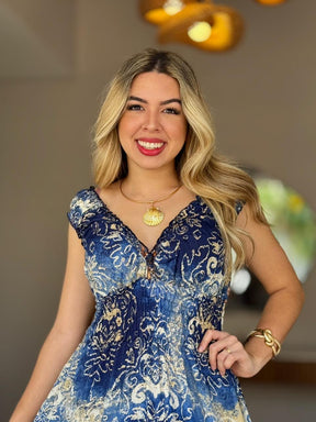 Vestido Indiano Ciganinha