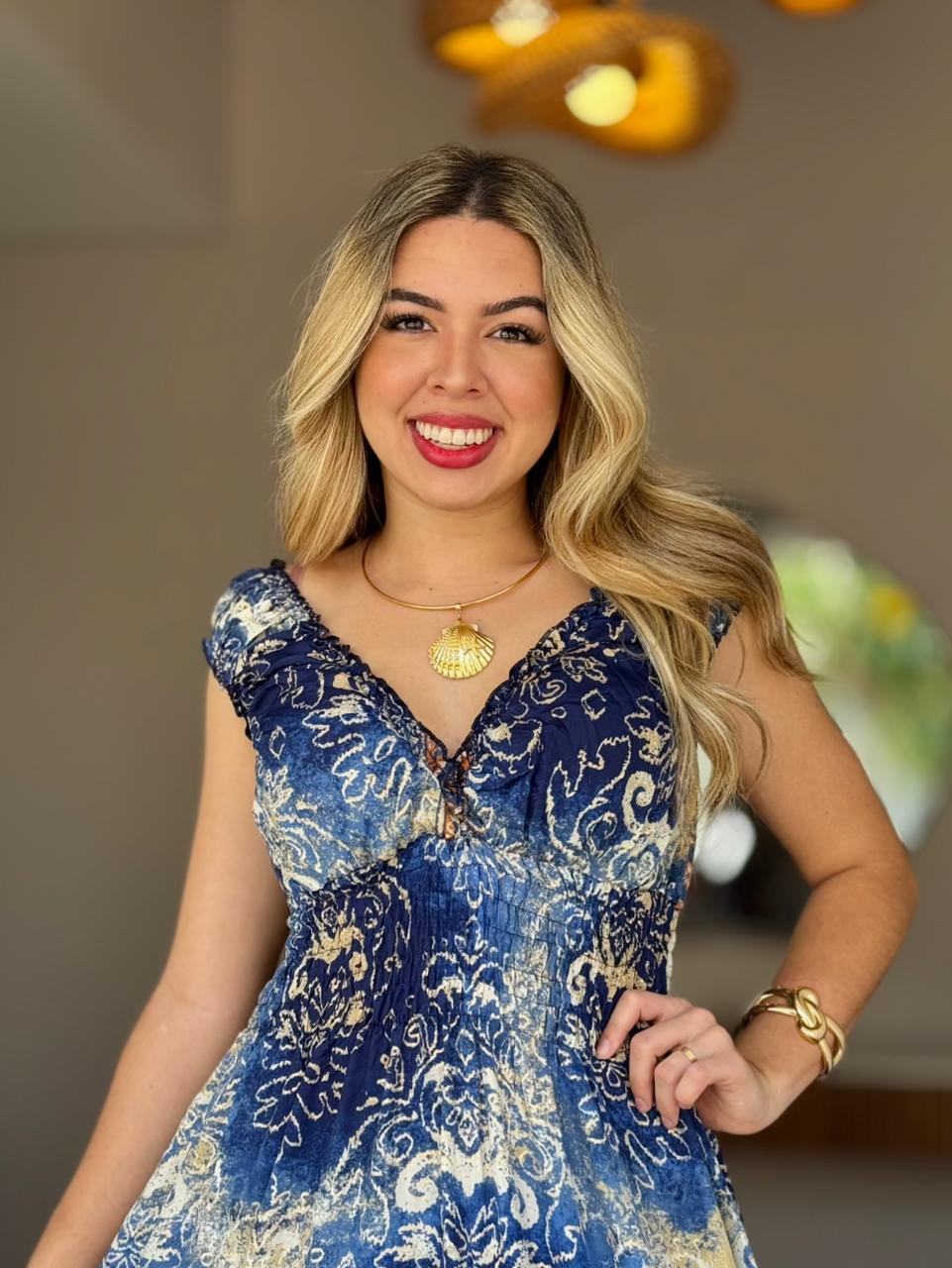 Vestido Indiano Ciganinha