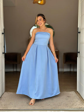 Vestido Celeste