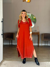 Vestido Pesponto