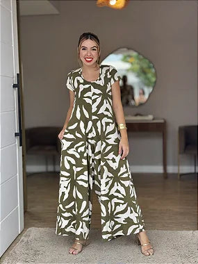 Macacão Estampado