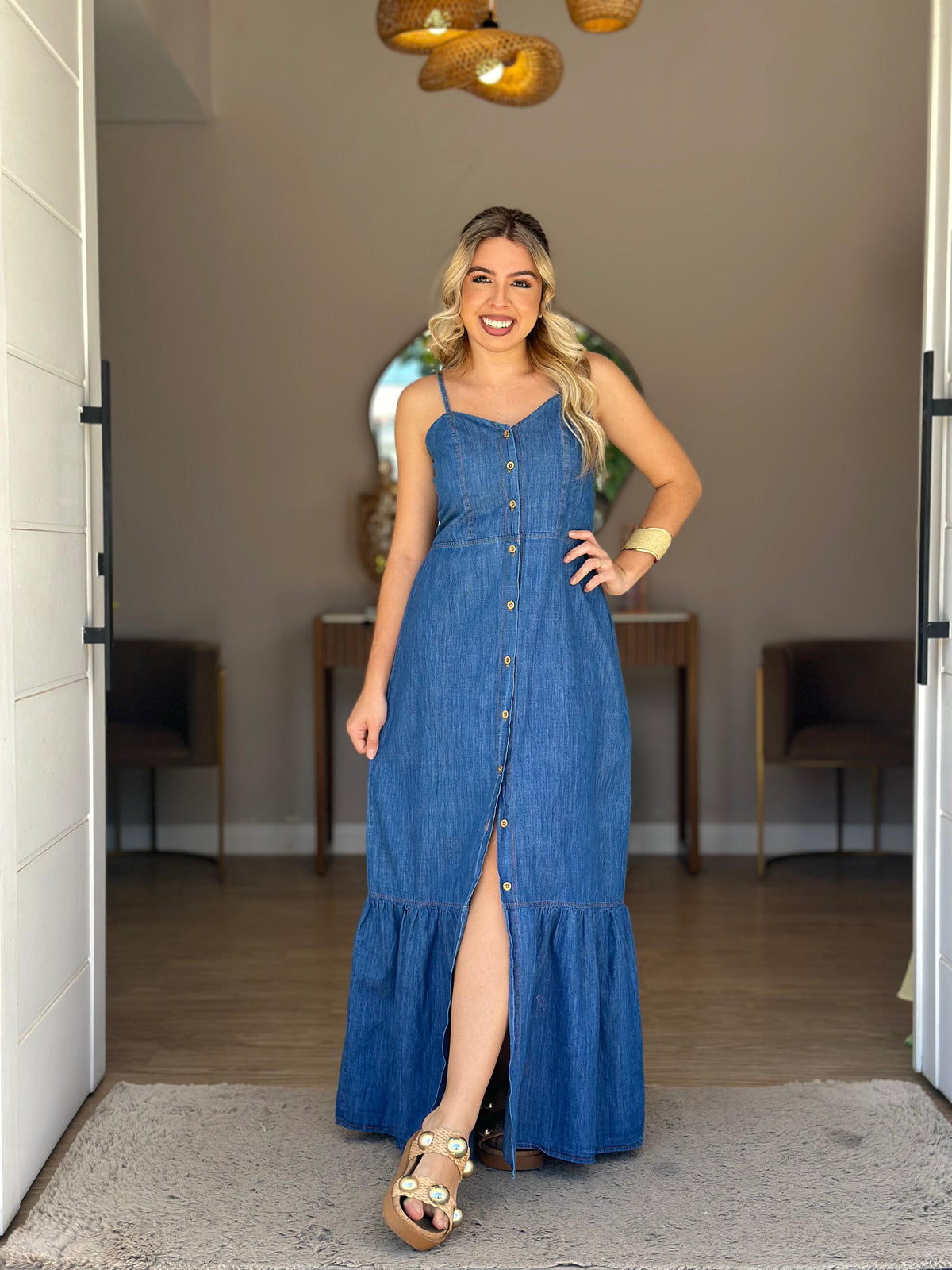 Vestido Jeans Chemise