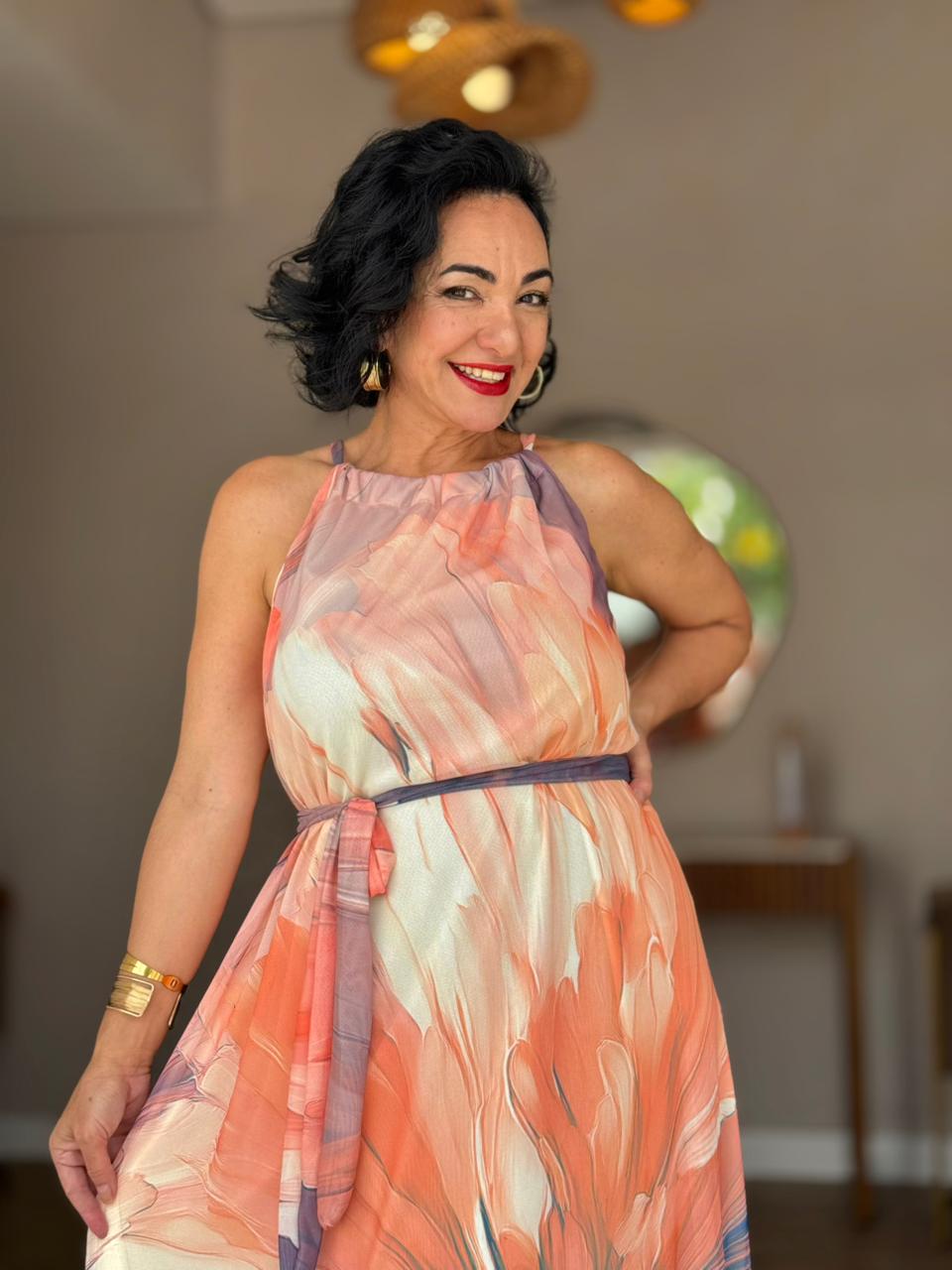 Vestido Tule Ajustável