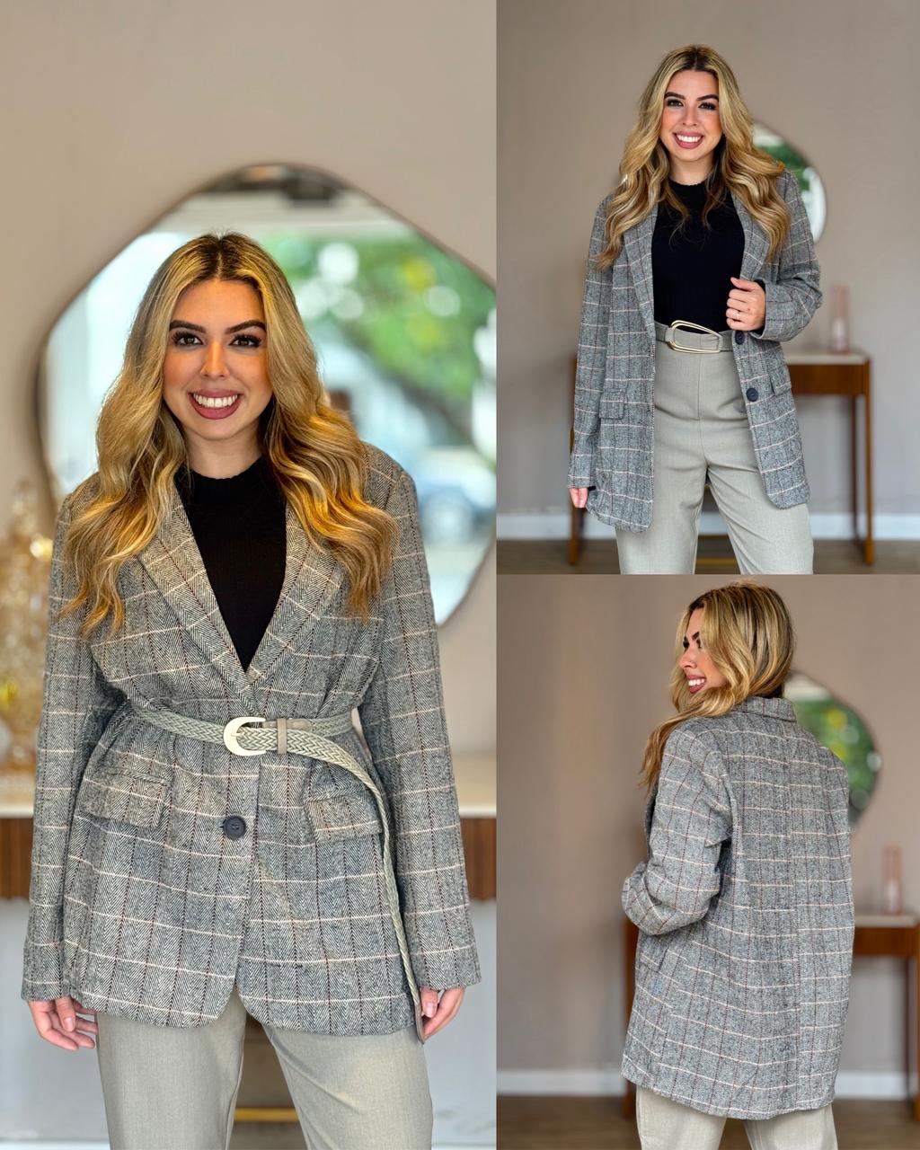 Blazer Oversize Cheviot