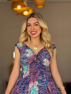 Vestido Indiano Ciganinha
