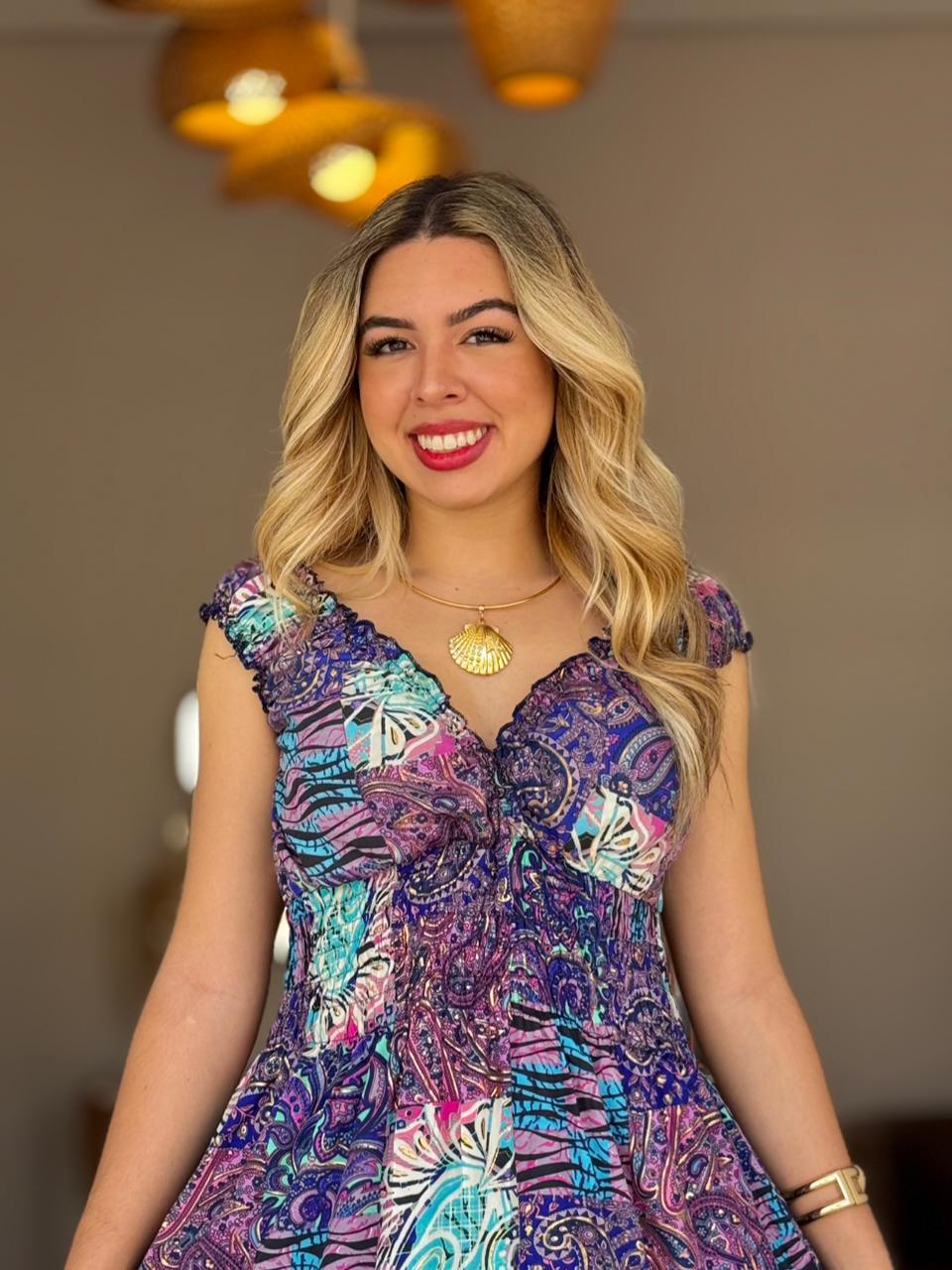 Vestido Indiano Ciganinha