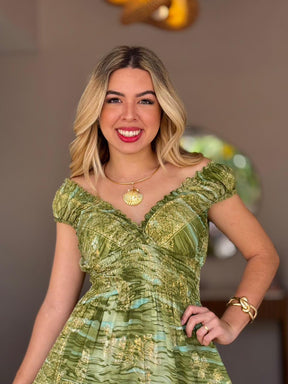 Vestido Indiano Ciganinha