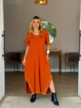 Vestido Pesponto
