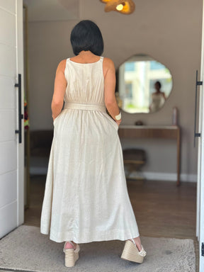 Vestido Linho Plus