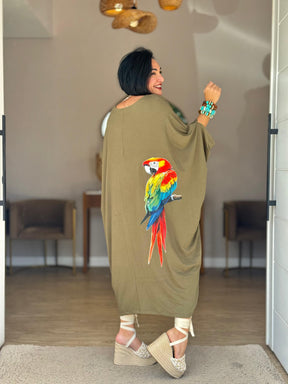 Vestido Kafta Arara